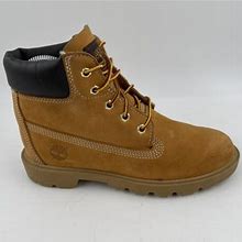 Timberland 6 Inch Wheat Boys Kids Boots 12909 Waterproof Brown - Youth
