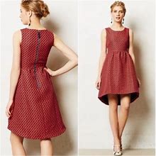Anthropologie Dresses | Anthropologie Lili Wang For Lili's Closet Dress | Color: Blue/Red | Size: 0