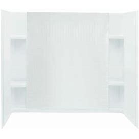 Sterling By Kohler Accord 55" H X 32" D Three Panel Shower Wall Composite | 55.25 H X 60 W X 32 D In | Wayfair 1B06e7d4225d1f633b84fea05e7e9e33