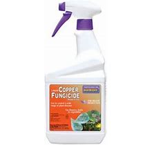 Bonide Products Copper Fungicide, Spray Bottle, 32-Oz.