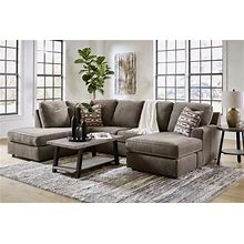 Ashley O'phannon 2-Piece LAF Sectional With Chaise In Putty