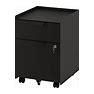 IKEA - TROTTEN Drawer Unit With 2 Drawers On Casters, Anthracite, Width: 15 3/4 "