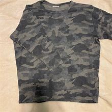 Enti Clothing Sweaters | Gray Camo Soft Sweatshirt | Color: Gray | Size: M