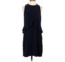 Gibson Latimer Casual Dress: Blue Dresses - Women's Size 4