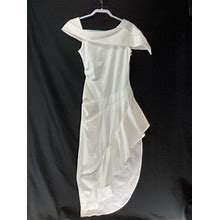 Chicme Women's White Off-Shoulder Bodycon Dress Size Medium