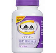 Caltrate 600 + D3 Plus Minerals 120 Tablets