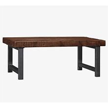 Griffin Rectangular Reclaimed Wood Coffee Table, Small | Pottery Barn