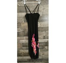 B Darlin | Long | Floral Dress | Black | Size Small