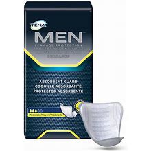 Tena® Men™ Moderate Guards Incontinence Pad For Men, One Size - Case Of 120