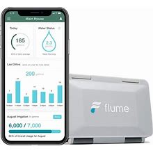 Flume 2 Smart Home Water Monitor & Water Leak Detector: Detect Water Leaks Be...