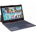 Contixo A1 10"Android Tablet With Docking Keyboard - 128GB With 50 Disney E-Books And 30 Video Books - Black