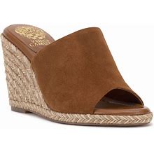 Vince Camuto Fayla Wedge Sandal | Women's | Cognac | Size 5.5 | Sandals