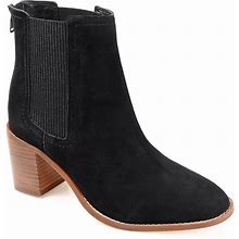 Journee Signature Tazlyn Women's Tru Comfort Foam™ Ankle Boots, Size: 8, Black