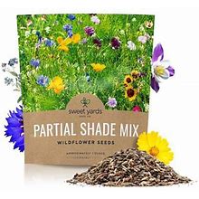 Wildflower Seeds Partial Shade Mix - 1 Ounce Over 7,000 Open