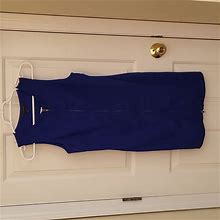 Banana Republic Dresses | Nwt Banana Republic Cobalt Blue Dress, Size 2 | Color: Blue | Size: 2