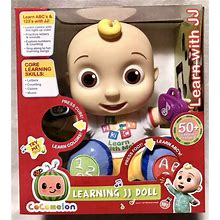 Cocomelon Interactive Learning JJ Doll With Lights Sounds And Music Toy NEW