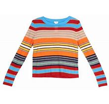 Akris Women's Multi-Colored Mutli-Colored Striped Sweater Pullover - 6