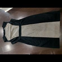 Tahari Dresses | Tahari Dress | Color: Black/Cream | Size: 6