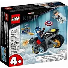 LEGO 76189 Marvel Infinity Saga Captain America And Hydra Face-Off NIB
