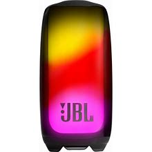 Jbl Pulse 5 Water-Resistant Bluetooth Speaker With Light Show - Black
