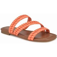 Nine West Quinlea Sandal - Red - Flat Sandals Size 11