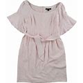 Nanette Lepore Womens Jacquard Bodycon Dress, Pink, 6