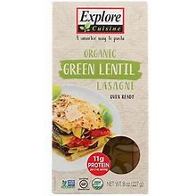 Explore Cuisine Organic Green Lentil Lasagna - Lasagna - Case Of 12 -