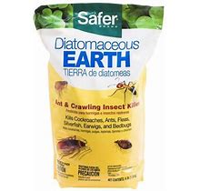 Safer Brand Safer 51703 Diatomaceous Earth-Bed Bug Flea Ant Crawling Insect Killer 4 Lb Size 48