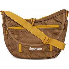Supreme - Logo-Patch Messenger Bag - Unisex - Polyamide - One Size - Brown
