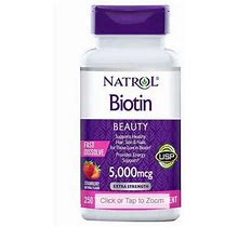 Natrol Biotin 5000 Mcg., 250 Fast Dissolve Tablets