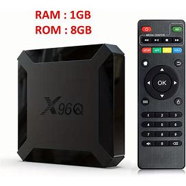 X96Q Media Player For Android 10.0 TV Box Allwinner H313 Quad Core 4K Decoder 2.4G Wifi Set Top Box,Must-Have,Temu