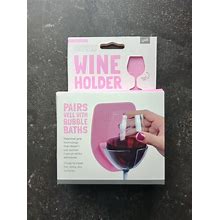 Sipski Bath Shower Wine Holder - PINK - Treat Yo Self!
