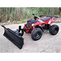 200Cc ATV With Snow Plow Auto. W/Reverse 200 Quad Four Wheeler & Plow