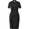 Women Clergy Dress Priest Ruched Dress Clerical Pencil Dress Pastor