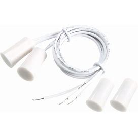 Uxcell 2Pcs RC-33 NC Recessed Wired Security Window Door Contact Sensor Alarm Magnetic Reed Switch White | Harfington
