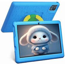 Android 12 10 Inch Tablet For Kids Kidoz Pre-Installed, Hd 1280 800