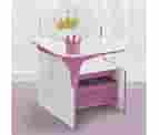 Delta Children Mysize Chair Desk With Storage Bin - Greenguard Gold Certified, Grey