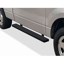 APS Running Boards (Nerf Bars Side Steps Step Bars) Compatible With Ford F150 2004-2008 Regular Cab (Exclude 04 Heritage) (Black Powder Coated 6