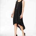 Style & Co. Dresses | Thalia Sodi High-Low Necklace Shift Dress Size Xs | Color: Black | Size: Xs