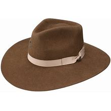 Charlie 1 Horse Hats Womens Cwhiwa-403611 C1H Acorn Highway 3 3/4in Brim Wool Fashion Hat M Brown