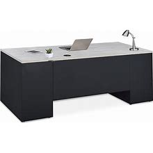 Carbon Steel Executive Desk - 72"W X 30"D