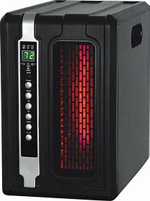 Comfort Glow Black Compact Infrared Heater