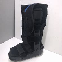 BREG Walking Boot Medical High Top Polymer Ankle Surgery Brace Size (L) Large