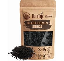 Berrilys, Organic Black Seeds, 16Oz, Also Known As Nigella Sativa, Kalonji & Black Cumin Seeds, Herbs, Spices