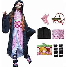 Kamado Nezuko Cosplay Costume Anime Kimono Tanjirou Shinobu Zenitsu Cosplay Halloween Tomioka Kanao Cosplay Outfits