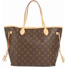 Louis Vuitton Pre-Owned - 2008 Neverfull MM Tote Bag - Women - Canvas/Leather - One Size - Brown