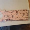 Chadwicks Dresses | Pink Organza Dress | Color: Pink/White | Size: 12