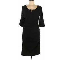 Blair Maxwell Women Black Casual Dress M