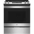 30 in. 5.3 Cu. Ft. Slide-In Electric Range In Stainless Steel With Self Clean