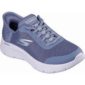 Skechers Hands Free Slip-Ins® GO WALK Flex™ Grand Entry Women's Athletic Shoes, Size: 8, Med Blue